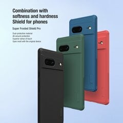 Чехол Nillkin Super Frosted PRO Back Cover для Google Pixel 7 Black цена и информация | Чехлы для телефонов | kaup24.ee