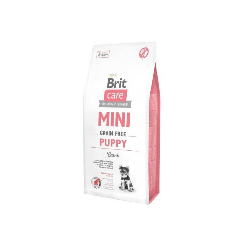 Brit Care Mini Grain Free noortele kutsikate koos lambalihaga, 14 kg (2 x 7 kg) hind ja info | Kuivtoit koertele | kaup24.ee