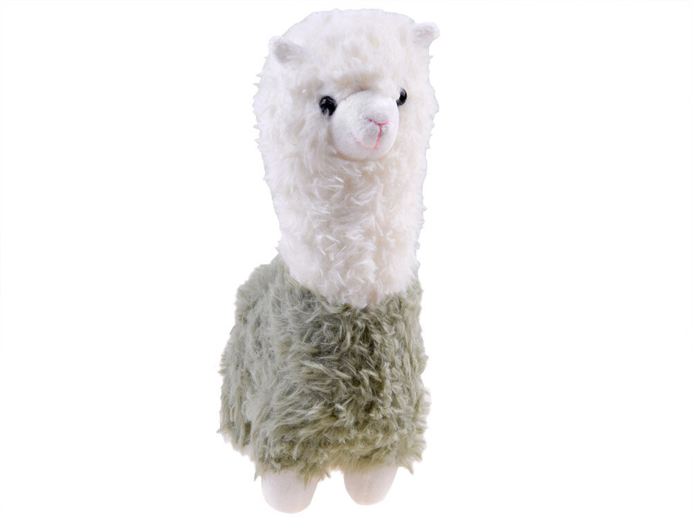 Pehme mänguasi Alpaca, 28 cm, hall цена и информация | Pehmed mänguasjad | kaup24.ee