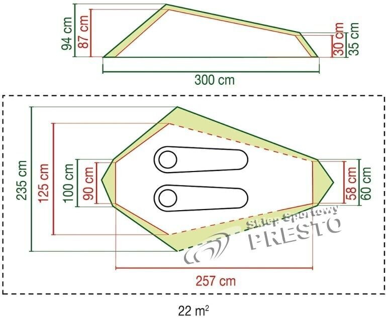 Telk Coleman Cobra 2 Person Tent hind ja info | Telgid | kaup24.ee