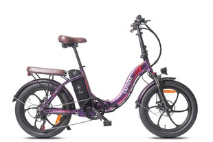 Электровелосипед FAFREES F20 Pro, 20", фиолетовый, 250Вт, 18Ач цена и информация | Электровелосипеды | kaup24.ee