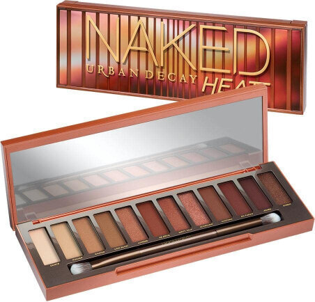 Lauvärvi palett Urban Decay Naked Heat (11,4 g) цена и информация | Ripsmetušid, lauvärvid, silmapliiatsid, seerumid | kaup24.ee