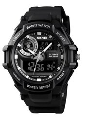 Мужские наручные часы Skmei 1357 Черные цена и информация | Мужские часы | kaup24.ee