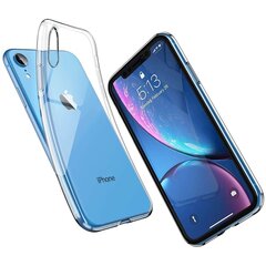 Задний чехол Ultra Slim, 0,3мм, для iPhone XR, прозрачный цена и информация | Чехлы для телефонов | kaup24.ee