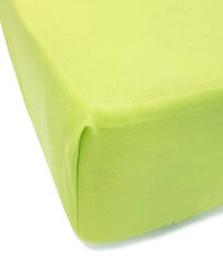 Однотонная простынь на резинке Daily Apple Green, 160x200 см цена и информация | Сетки для кроватей | kaup24.ee