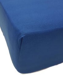 Ühevärviline kummiga lina Daily Blue, 180x200 cm цена и информация | Простыни | kaup24.ee