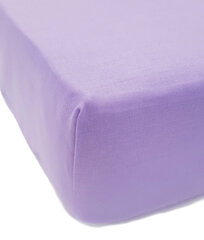 Однотонная простынь на резинке Daily Lilac, 200x200 см цена и информация | Сетки для кроватей | kaup24.ee