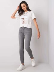 Denimpüksid, tumehall hind ja info | Naiste teksad | kaup24.ee