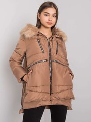 Женская коричневая зимняя куртка цена и информация | Женские куртки | kaup24.ee