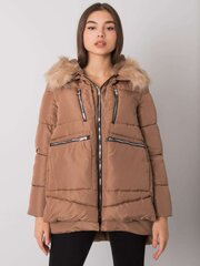 Jope naistele Factory Price, pruun цена и информация | Женские куртки | kaup24.ee