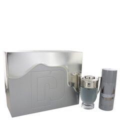 Paco Rabanne Invictus EDT kinkekomplekt meestele 100 ml hind ja info | Meeste parfüümid | kaup24.ee