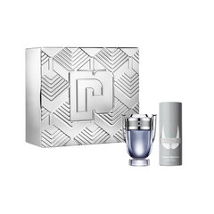 Paco Rabanne Invictus EDT kinkekomplekt meestele 100 ml цена и информация | Мужские духи | kaup24.ee