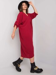 Женское красное платье оверсайз цена и информация | Платья | kaup24.ee