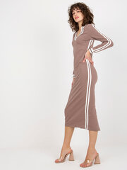 Kleit, pruun цена и информация | Платье | kaup24.ee