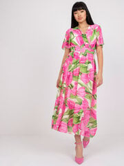 Женское персиковое платье больших размеров цена и информация | Платья | kaup24.ee