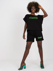 Костюм для отдыха женский, черный цена и информация | Спортивная одежда для женщин | kaup24.ee