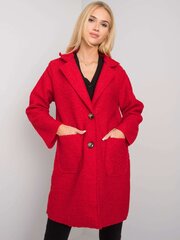 Женское пальто, красное цена и информация | Женские пальто | kaup24.ee