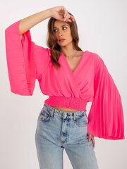 Женская розовая блуза с принтом цена и информация | Женские блузки, рубашки | kaup24.ee