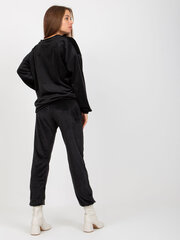 Женская черная блузка больших размеров цена и информация | Женские кофты | kaup24.ee
