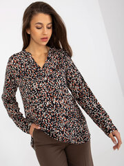 Женская бело-розовая блузка больших размеров цена и информация | Женские блузки, рубашки | kaup24.ee