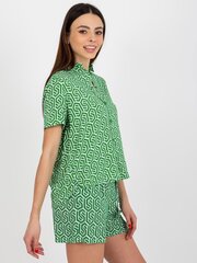 Женский топ, зеленый  цена и информация | Женские блузки, рубашки | kaup24.ee