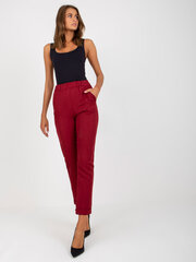 Püksid, Burgundia hind ja info | Naiste püksid | kaup24.ee