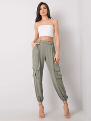 Püksid, khaki hind ja info | Naiste püksid | kaup24.ee