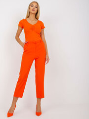 Püksid, oranžid hind ja info | Naiste püksid | kaup24.ee