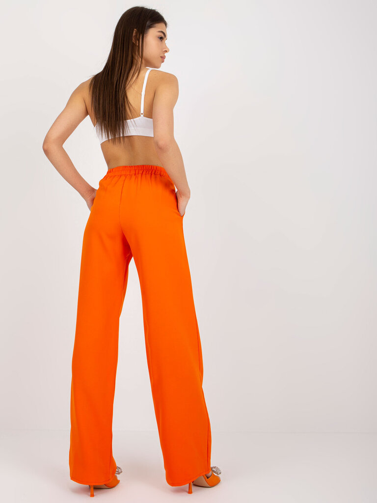 Püksid, oranžid цена и информация | Naiste püksid | kaup24.ee