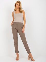 Püksid, pruun hind ja info | Naiste püksid | kaup24.ee
