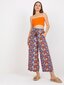 Püksid, pruuni värvi цена и информация | Naiste püksid | kaup24.ee