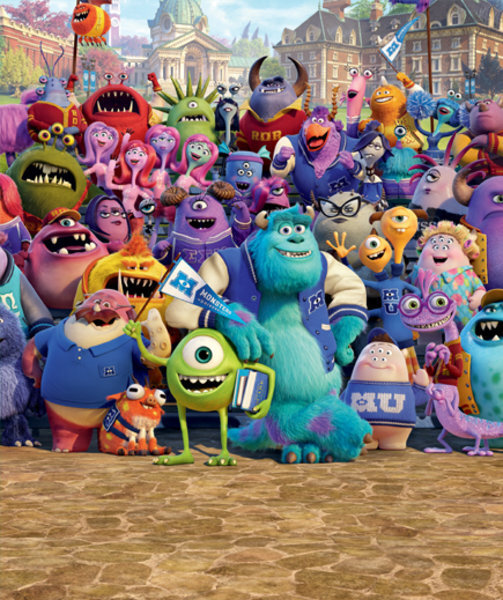 Fototapeet Disney Monsters University цена и информация | Lastetoa fototapeedid | kaup24.ee