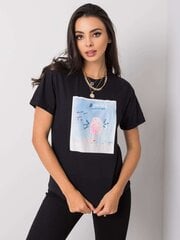 T-särk, must hind ja info | Naiste T-särgid, topid | kaup24.ee