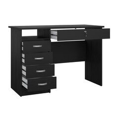 Письменный стол Walden, черный цвет цена и информация | Компьютерные, письменные столы | kaup24.ee