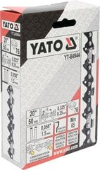 Mootorsaekett Yato YT-84944 20" hind ja info | Yato Aiakaubad | kaup24.ee