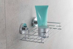 Полка для ванной комнаты Wenko, хромированная сталь цена и информация | Аксессуары для ванной комнаты | kaup24.ee