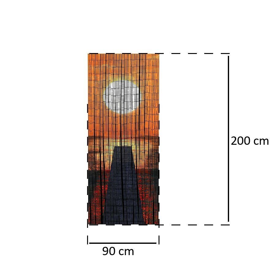 Bambuskardin 90x200 cm hind ja info | Kardinad | kaup24.ee