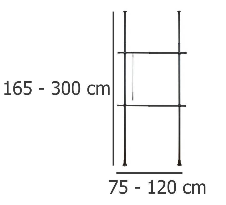 Riidestange, 86 cm цена и информация | Riidepuud ja -kotid | kaup24.ee