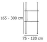 Riidestange, 86 cm цена и информация | Riidepuud ja -kotid | kaup24.ee