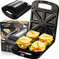 Võileivagrill Bakesholder Adler Kemplement 5905741189197 Black 2000 W цена и информация | Võileivagrillid | kaup24.ee