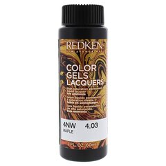 Püsivärv Redken Color Gel Lacquers 4NW-maple (3 x 60 ml) hind ja info | Juuksevärvid | kaup24.ee