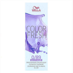 Püsivärv Color Fresh 0/89-silver Wella (75 ml) hind ja info | Juuksevärvid | kaup24.ee