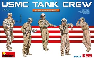 Liimitav mudel MiniArt 37008 USMC Tank Crew 1/35 цена и информация | Склеиваемые модели | kaup24.ee
