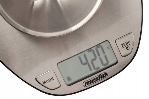 Köögiskaalad Mesko MS 3152 Hõbe/hall 5 kg цена и информация | Köögikaalud | kaup24.ee