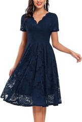 Naiste kleit Sebowel, sinine hind ja info | Kleidid | kaup24.ee