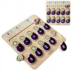 Puidust puzzle, Masterkidz Montessori цена и информация | Развивающие игрушки | kaup24.ee