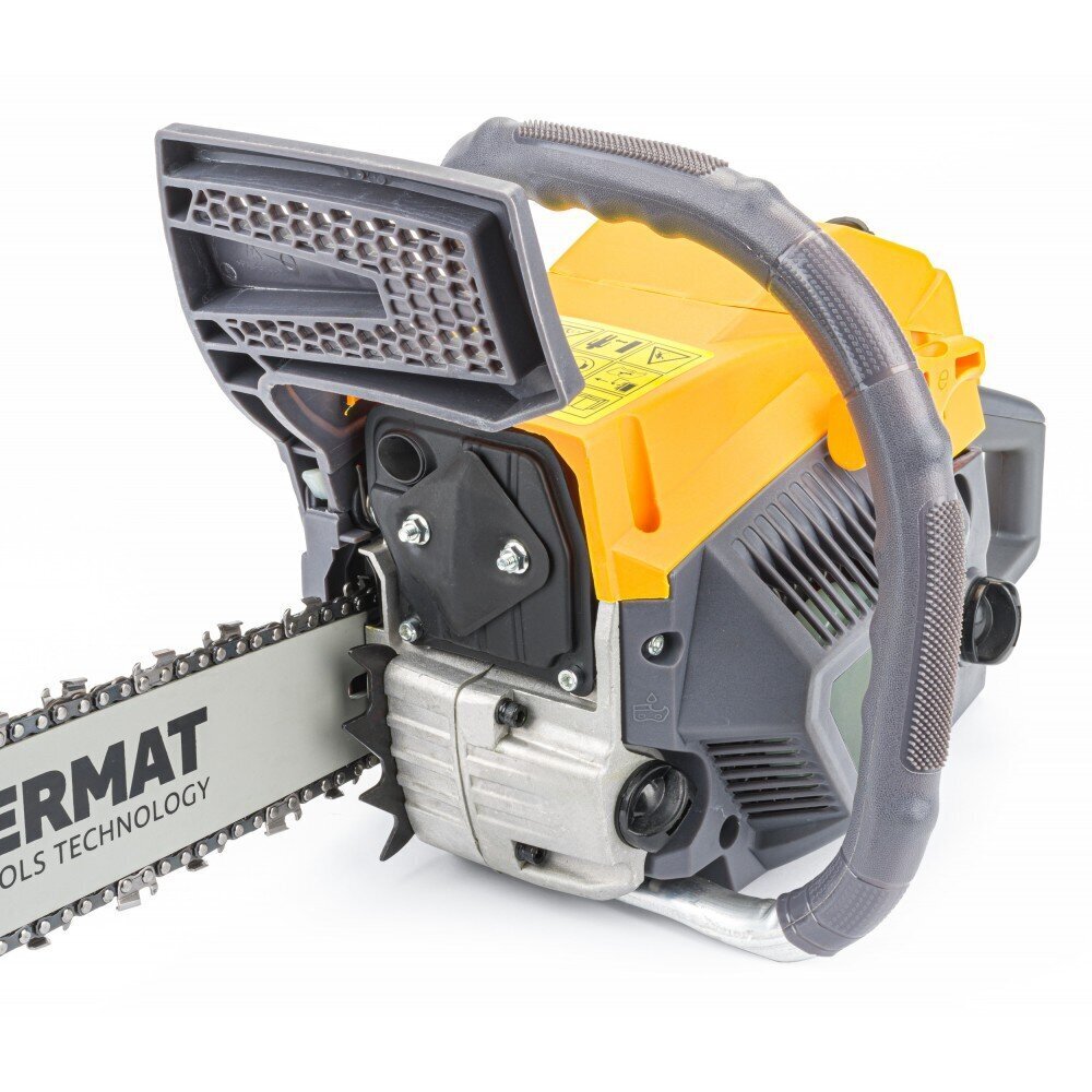 Bensiinimootorsaag 16"-18", Powermat 4,5kW/6HP цена и информация | Kettsaed, mootorsaed | kaup24.ee