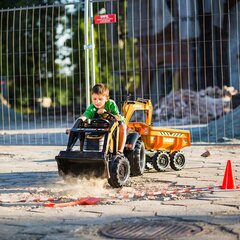 Детский педальный трактор с прицепом Minam Falk цена и информация | Игрушки для мальчиков | kaup24.ee