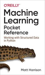 Machine Learning Pocket Reference: Working with Structured Data in Python цена и информация | Книги по экономике | kaup24.ee