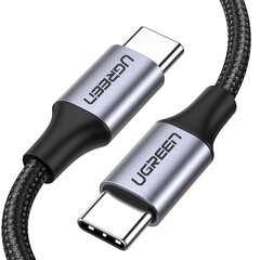 UGREEN Кабель UGREEN USB-C 2.0 — USB-C 2.0 3A для передачи данных, 1 м цена и информация | Кабели для телефонов | kaup24.ee
